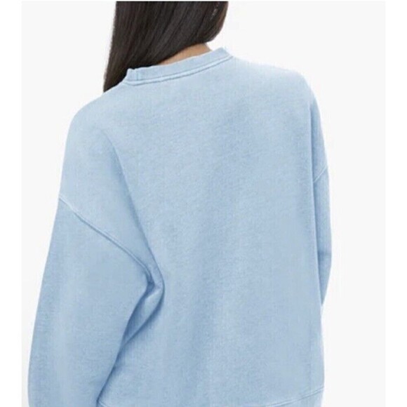 WEWOREWHAT Cropped Crew Sweatshirt NWT - Picture 3 of 3